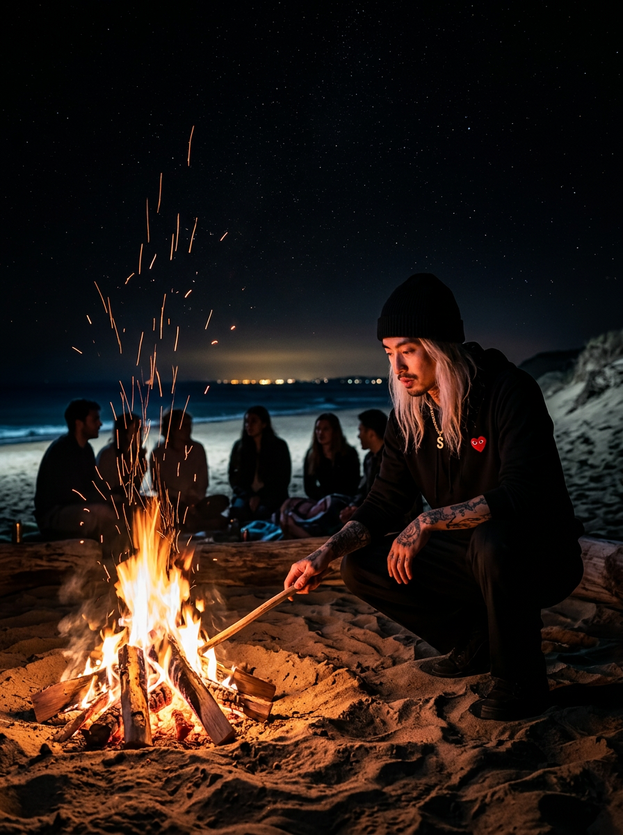 Beach Bonfire